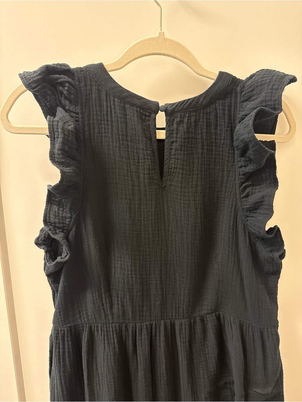 Universal Thread Black Tiered Ruffle Sleeve Maxi Dress Size Medium - Picture 10 of 16